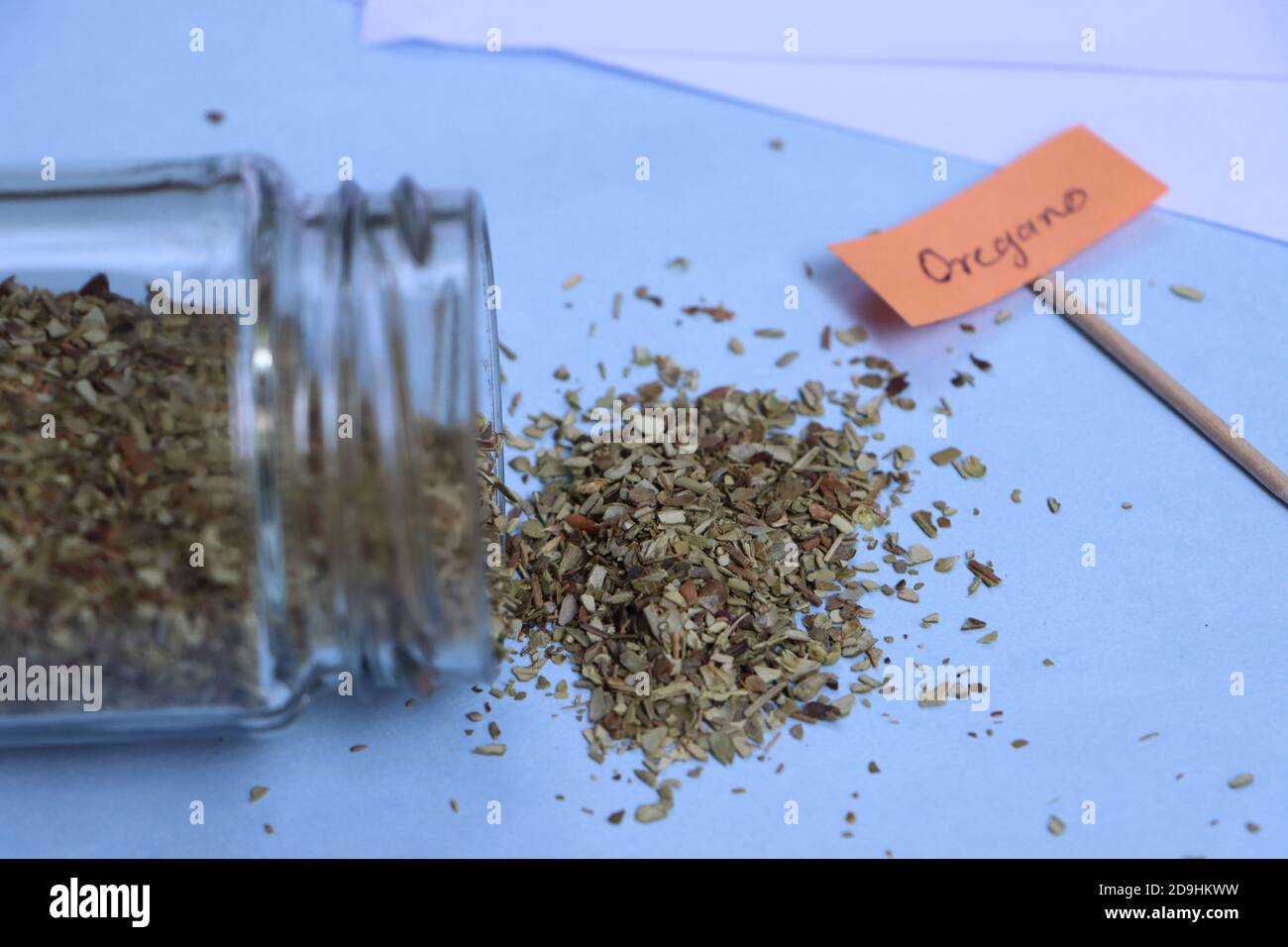 Oregano dry herb, Sweet Marjoram, Oreganum, used add flavor to various