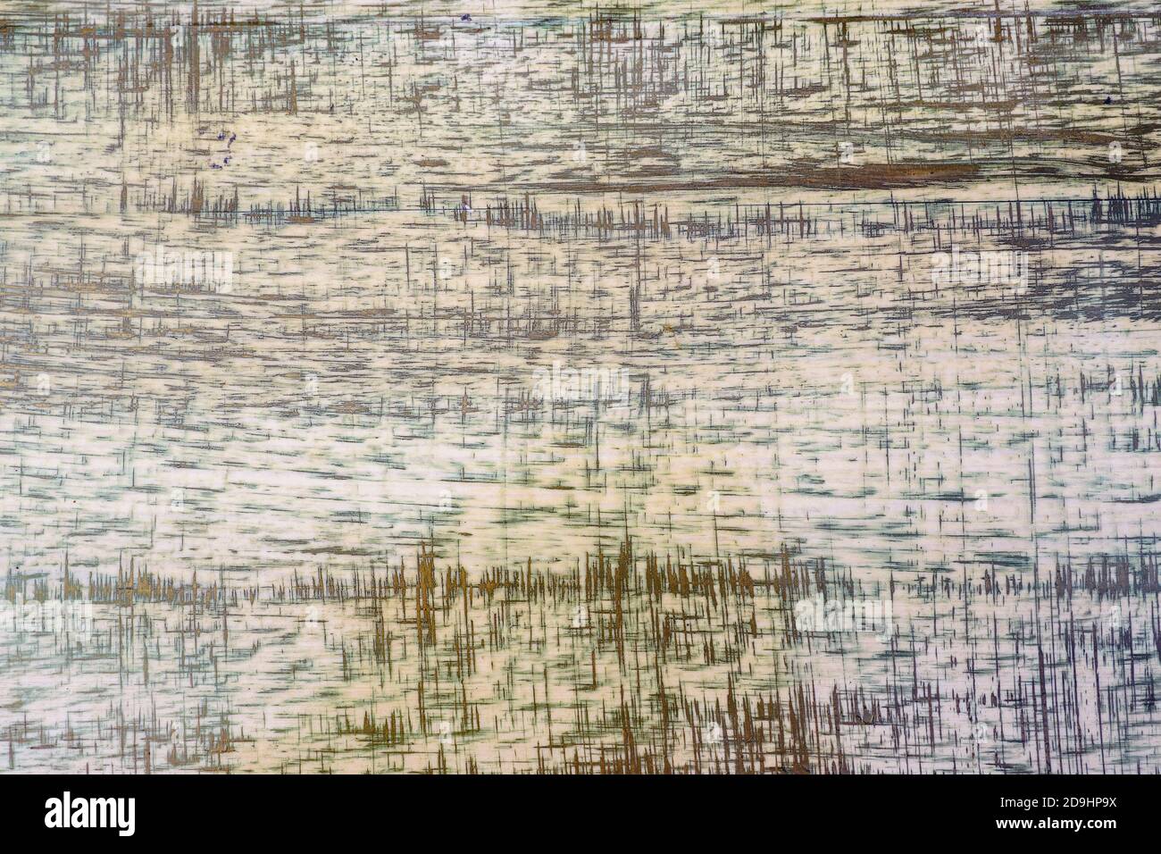 Grunge abstract backdrop, old wooden cracked texture background. Stock Photo