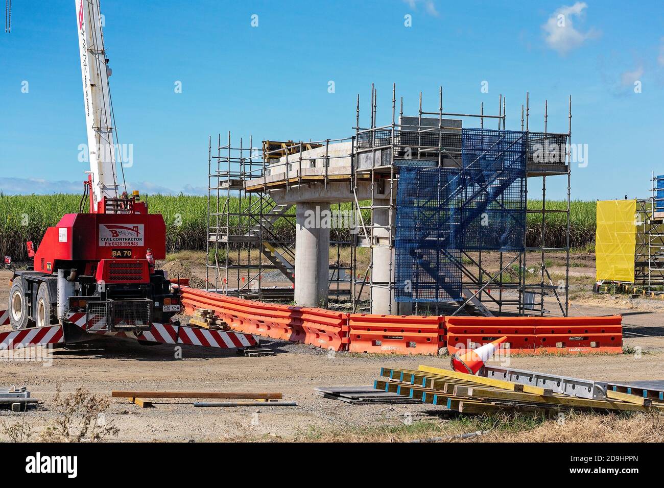 MACKAY, QUEENSLAND, AUSTRALIA JUNE 2019 An overpass being