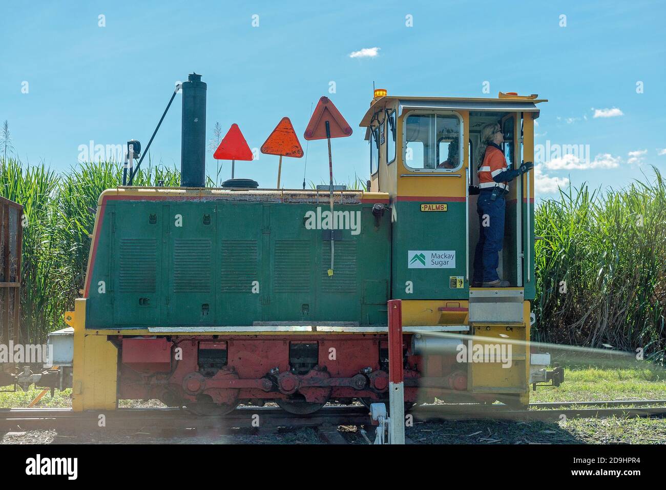 MACKAY, QUEENSLAND, AUSTRALIA JUNE 2019 A female driver