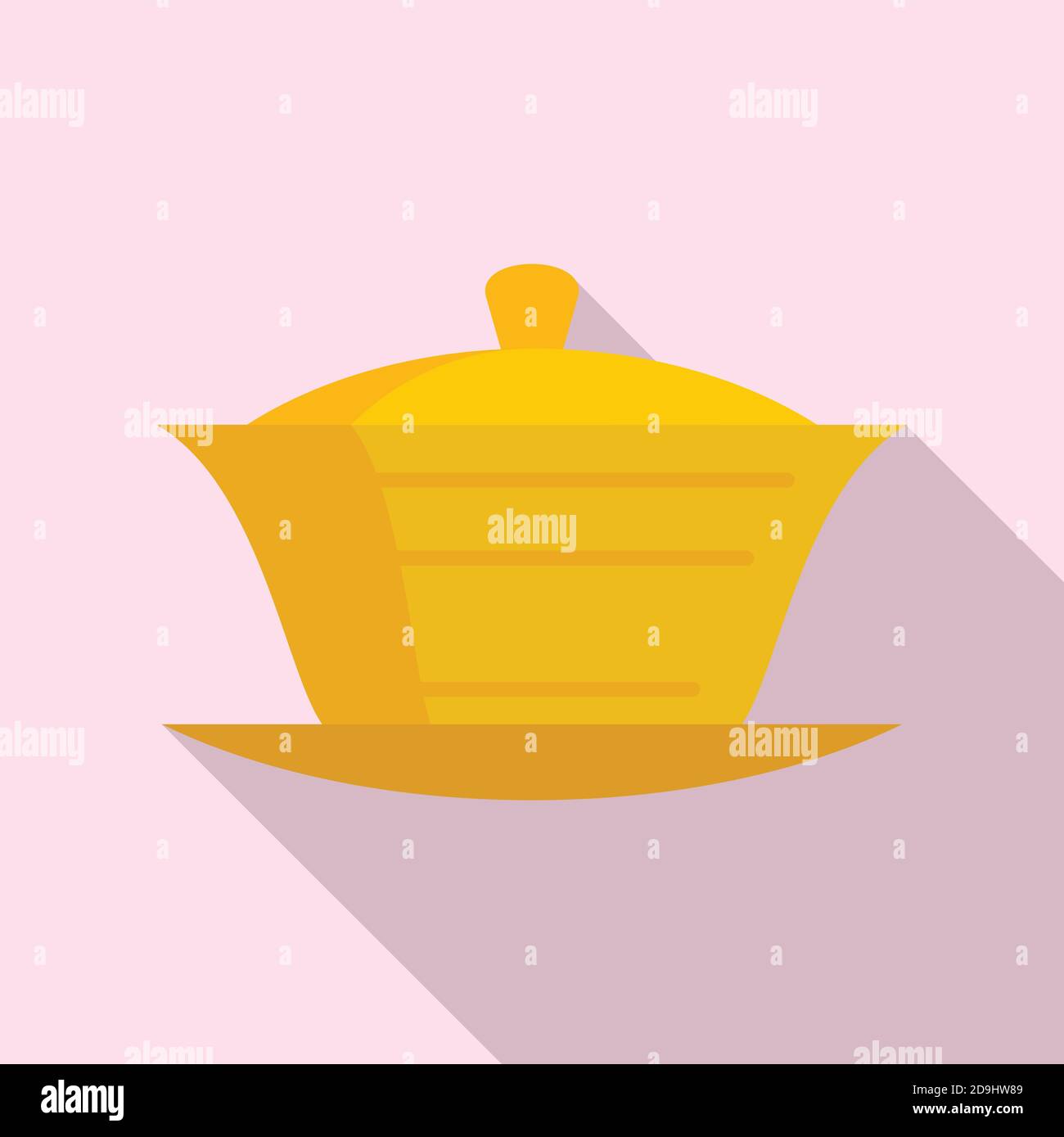 Ceramic tea ceremony icon, flat style Stock Vector Image & Art - Alamy