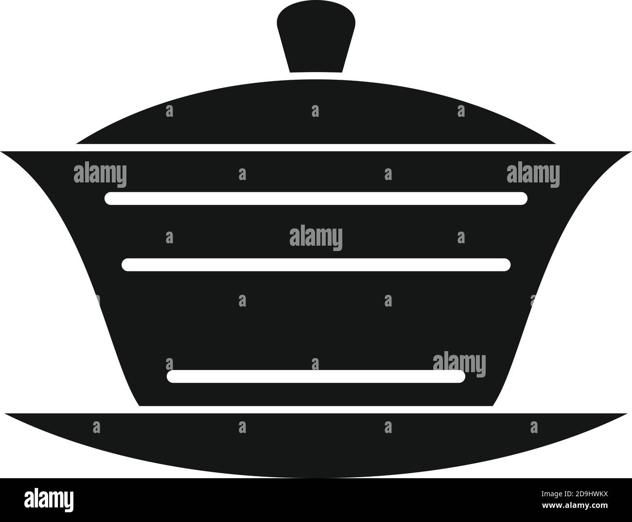 Ceramic tea ceremony icon, simple style Stock Vector Image & Art - Alamy