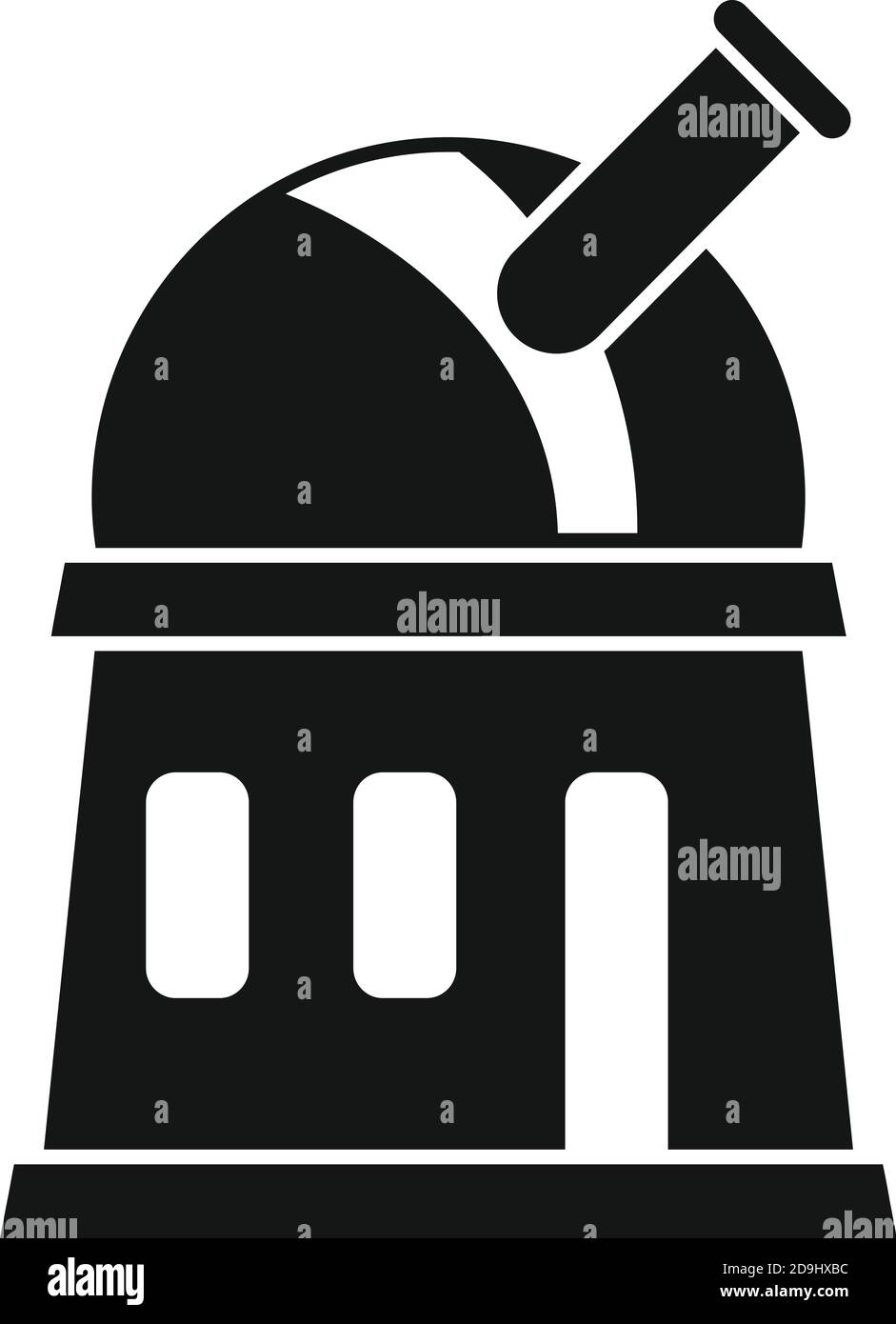 Astronomy Planetarium Icon, Simple Style Stock Vector Image & Art - Alamy