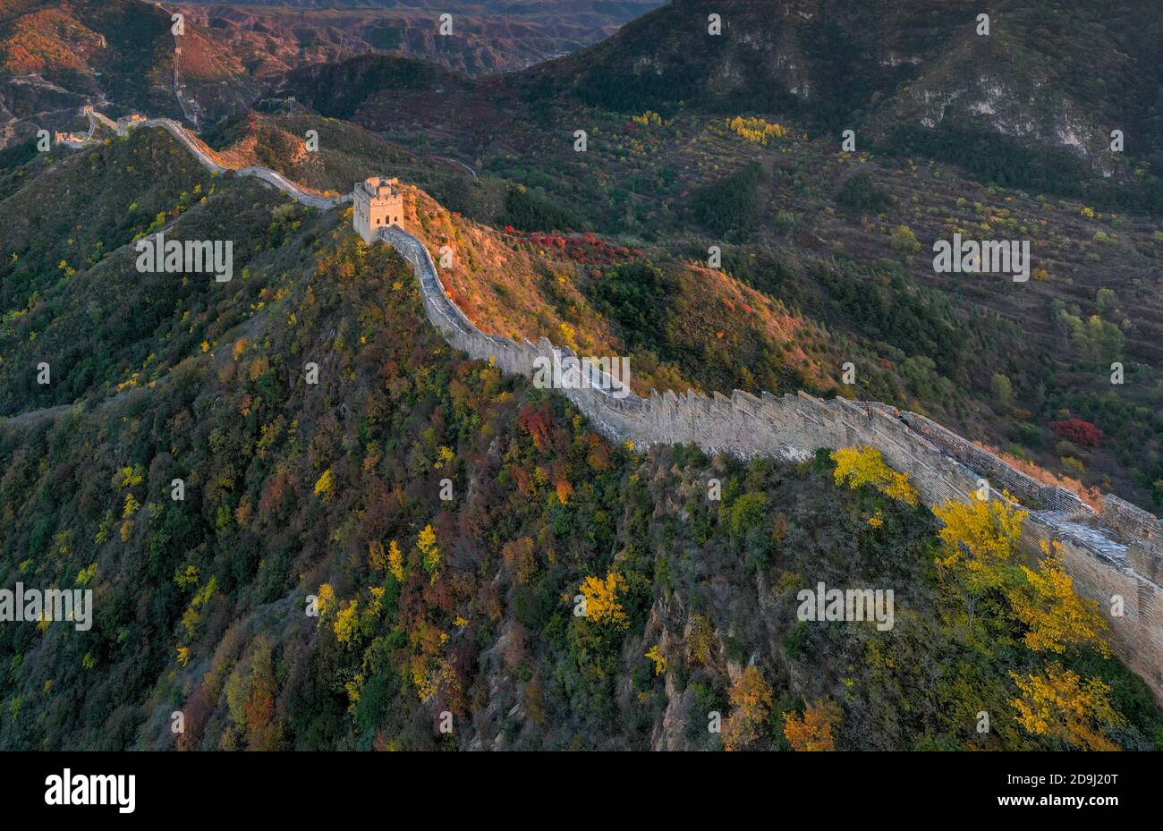 Aerial view great wall china hi-res stock photography and images - Page 3 -  Alamy