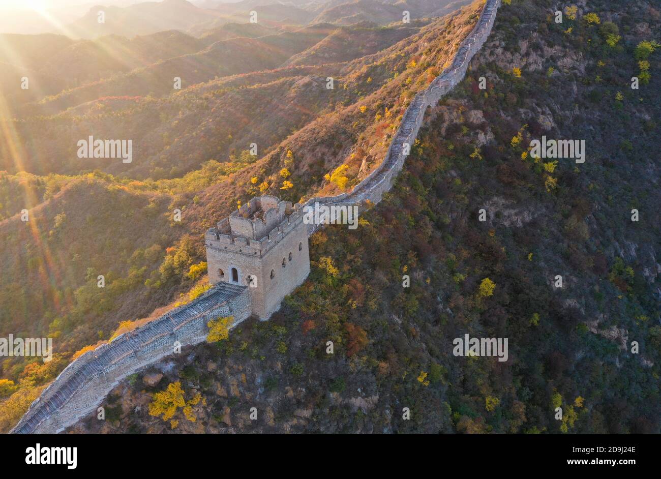 Aerial view great wall china hi-res stock photography and images - Page 3 -  Alamy