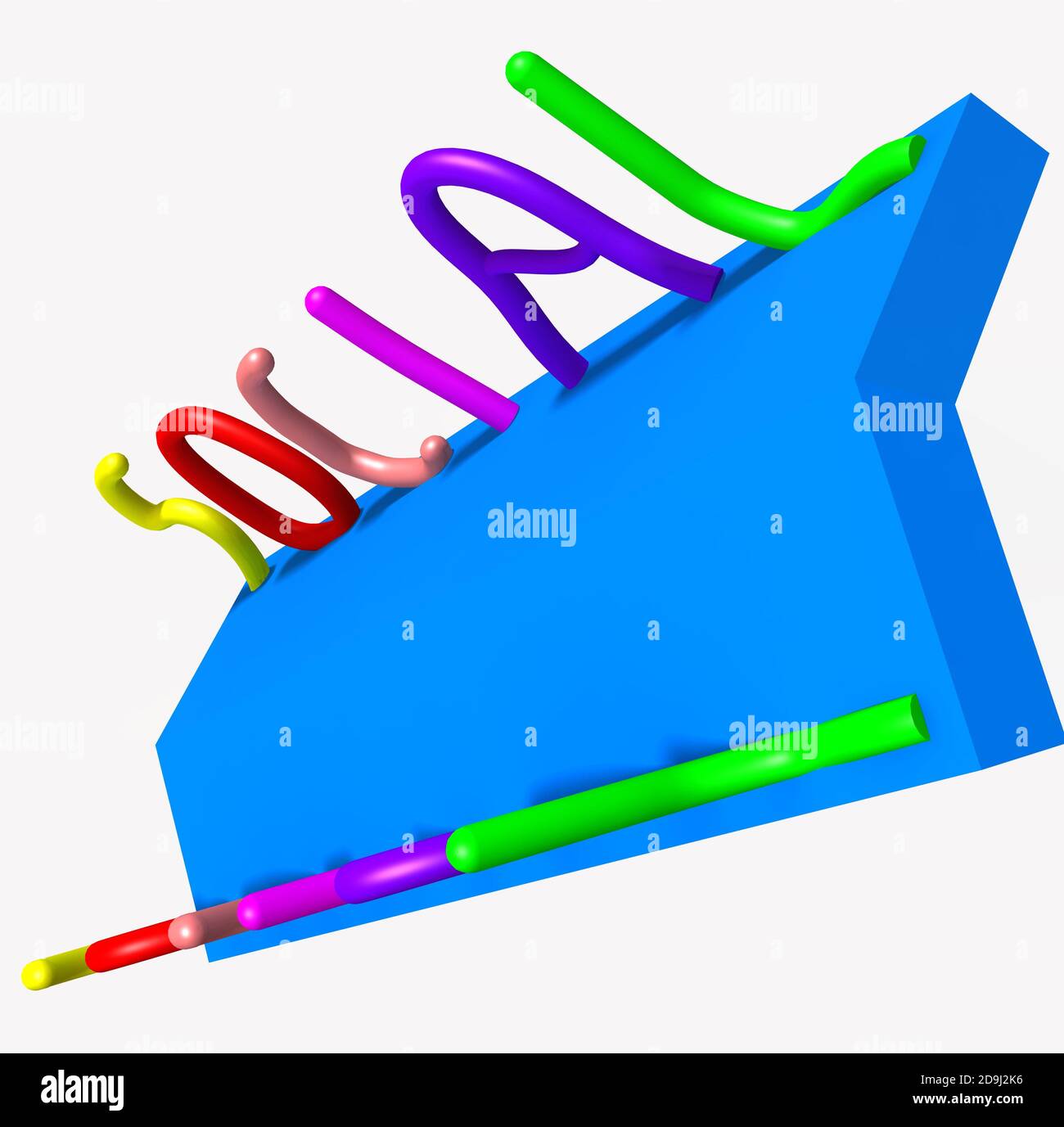 Three dimensional writing hi-res stock photography and images - Alamy