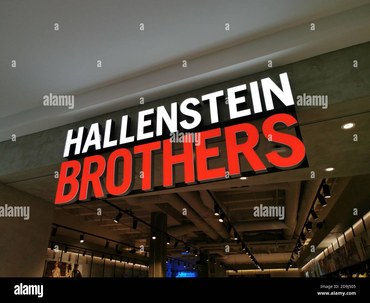 AUCKLAND, NEW ZEALAND Nov 03, 2020 View of Hallenstein Brothers