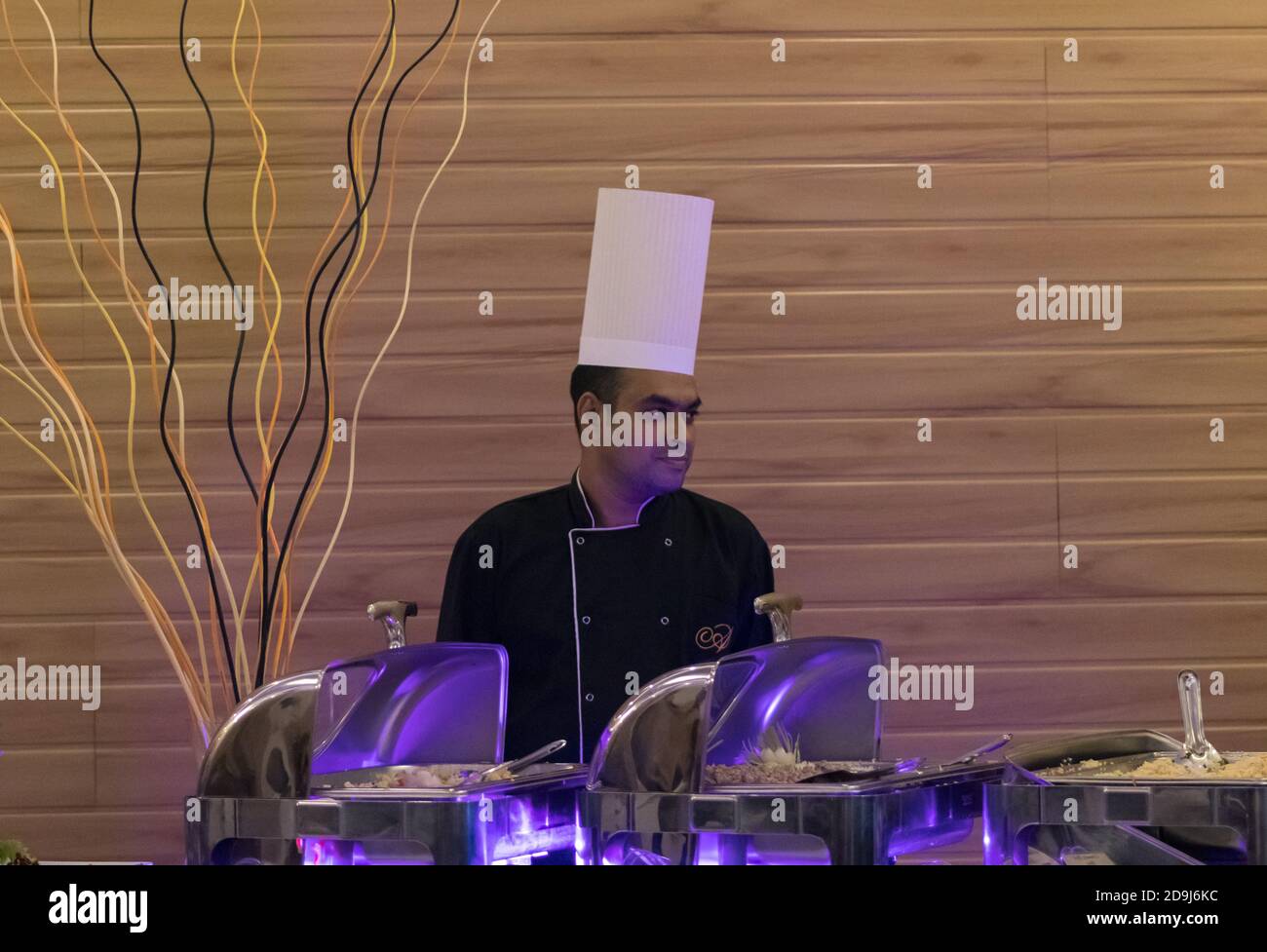 Hikkaduwa, Southern Province / Sri Lanka 7 23 2020 Chef at the