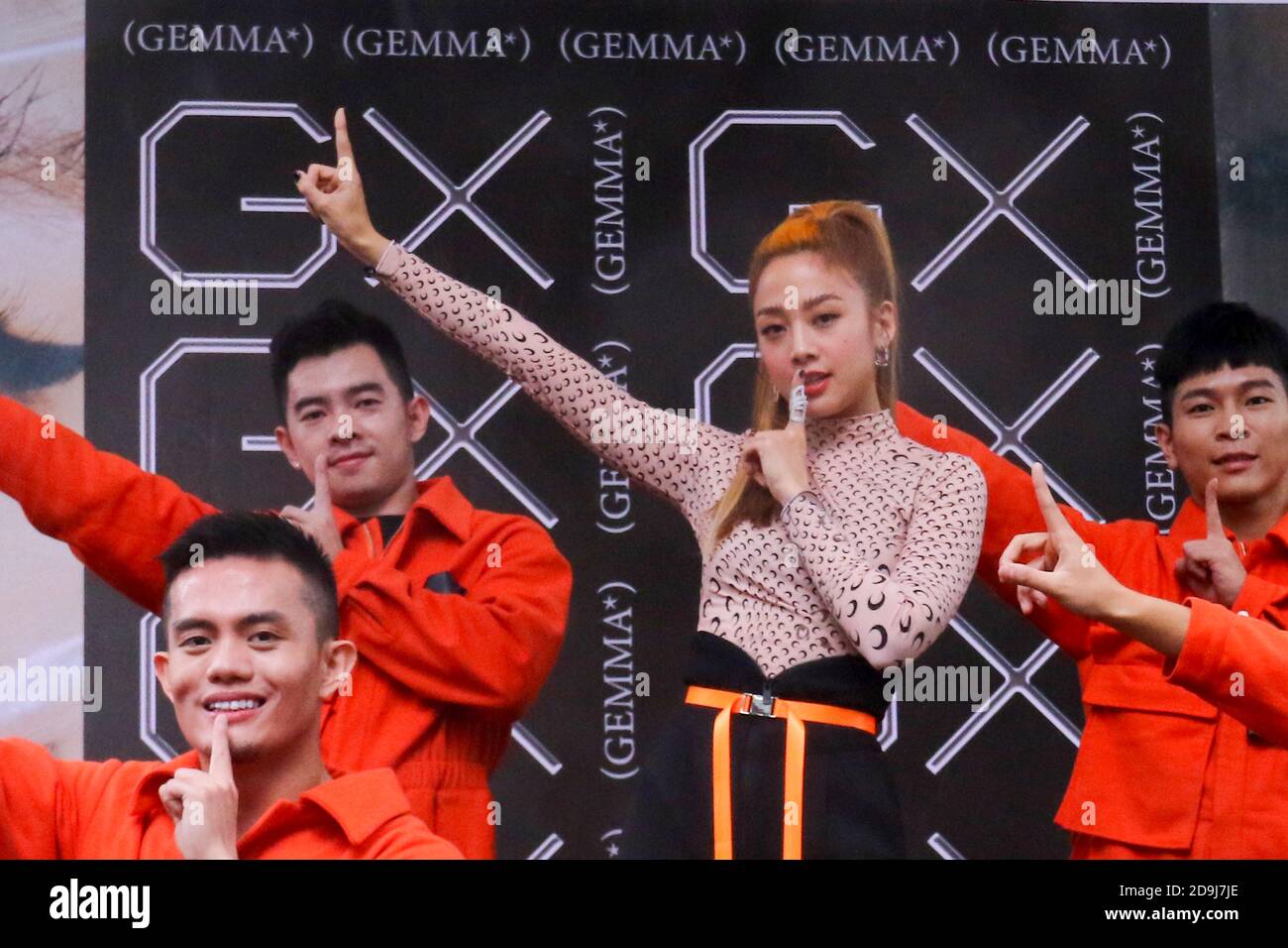 Taiwanese singer and actress Emma Wu or Gui Gui performs on the stage to  promote her first album GX in Taipei, Taiwan, 18 October 2020 Stock Photo  - Alamy