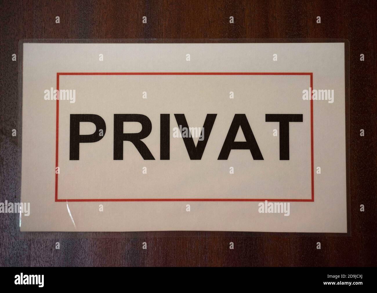 privat Stock Photo
