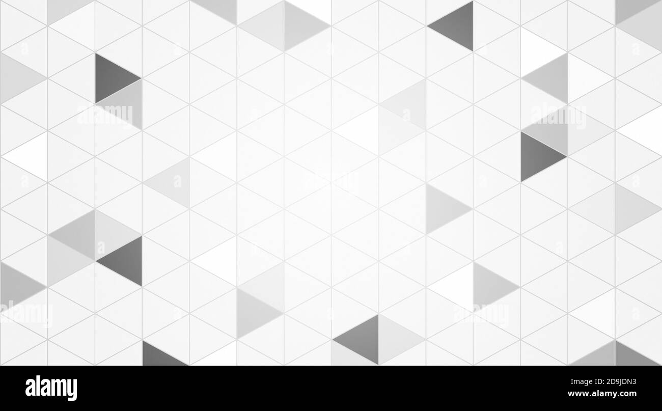 Graphic and geometric pattern of gray triangles. Abstract full frame