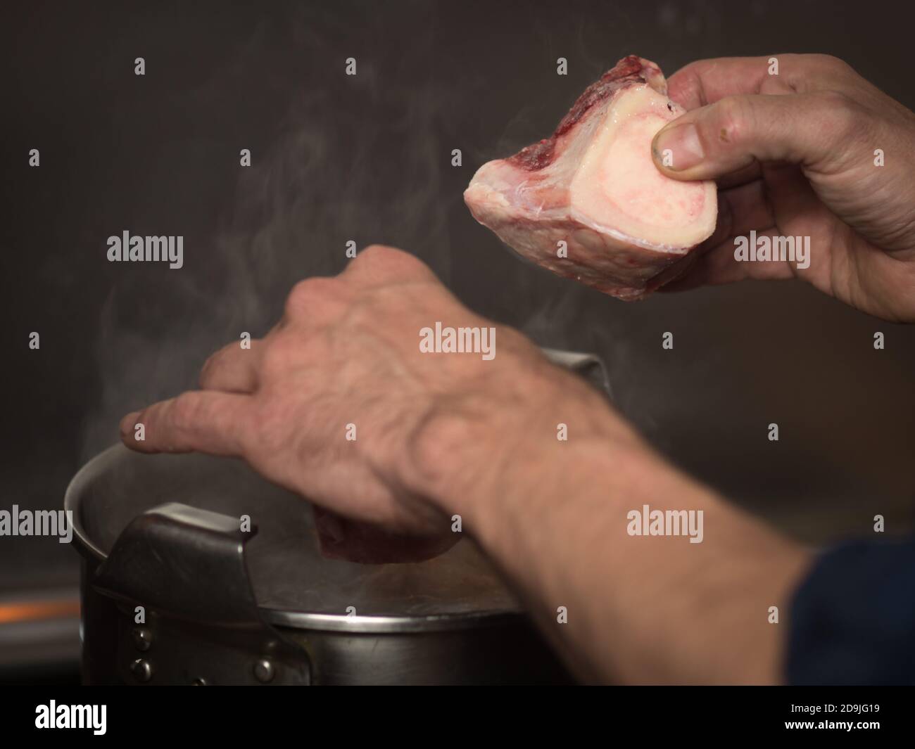 Oxtail bone hi-res stock photography and images - Alamy
