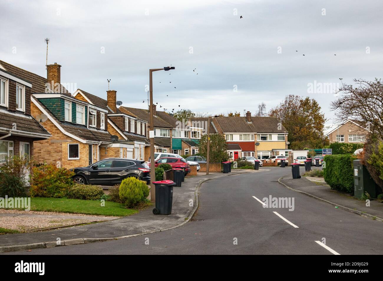 Typical housing estate in Yorkshire, England Stock Photo Alamy
