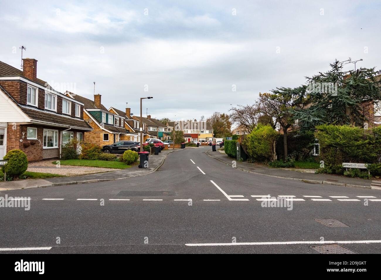 Typical housing estate in Yorkshire, England Stock Photo Alamy