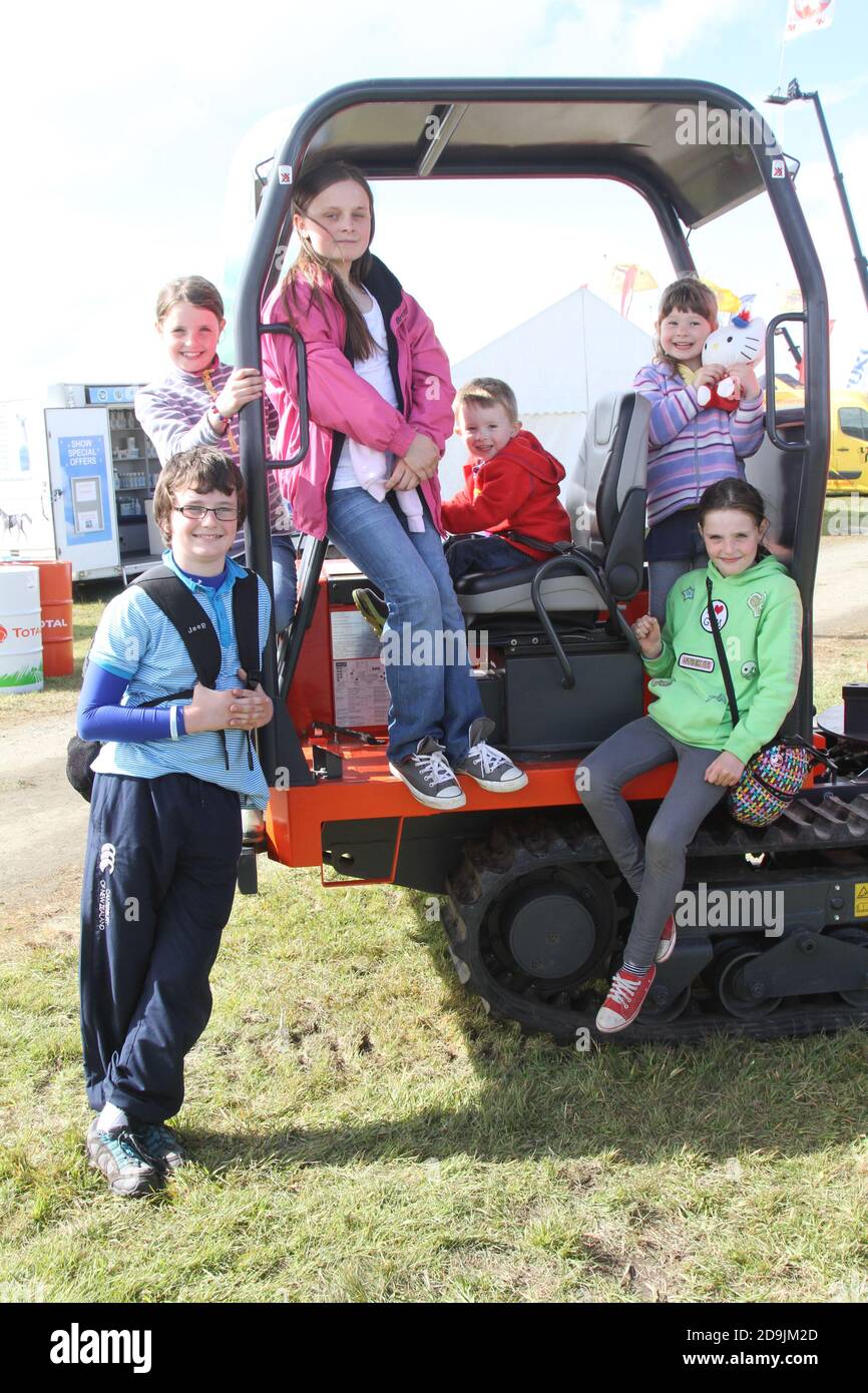Ayr Agricultural Cattle Show, Ayrshire Scotland. Uk held at Ayr Racecourse. The annual show
