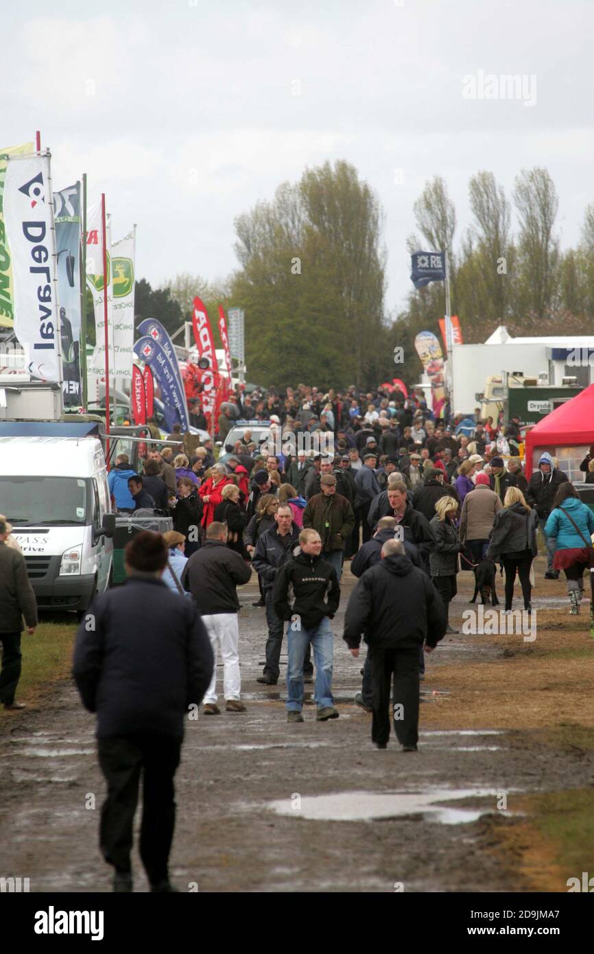 Ayr Agricultural Cattle Show, Ayrshire Scotland. Uk held at Ayr Racecourse. The annual show