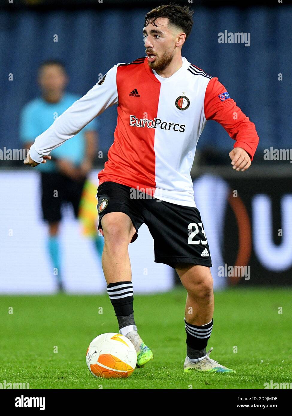 Rotterdam, The Netherlands. 5th Nov, 2020. Orkun Kokcu of Feyenoord during the UEFA Europa League, Group Stage, Group K football match between Feyenoord and CSKA Moskva on november 5, 2020 at De Kuip stadium in Rotterdam, The Netherlands - Photo Yannick Verhoeven/Orange Pictures/DPPI/LM Credit: Paola Benini/Alamy Live News Stock Photo