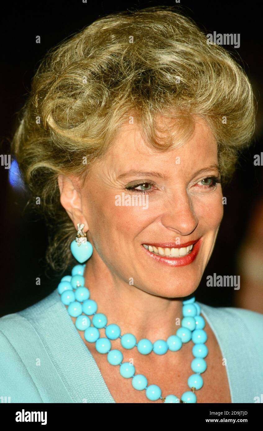 Princess Michael of Kent. Royal Gala Performance of 'Tommy' in aid of the Royal Society for the Blind, Shaftesbury Theatre, London. UK 26th February 1996 Stock Photo