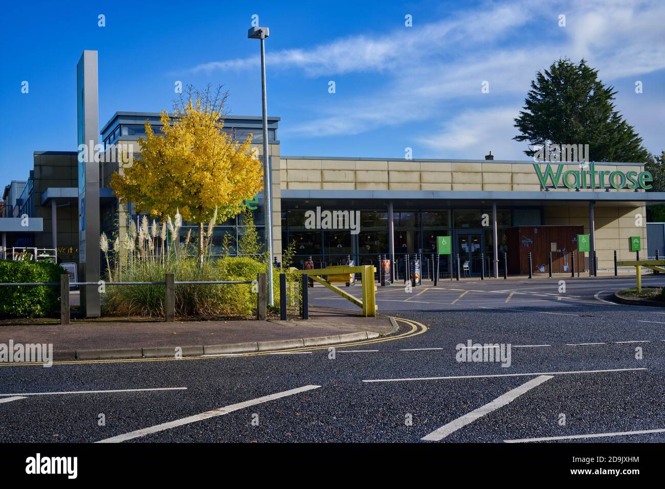 Front view of Waitrose in Wells, Somerset Stock Photo