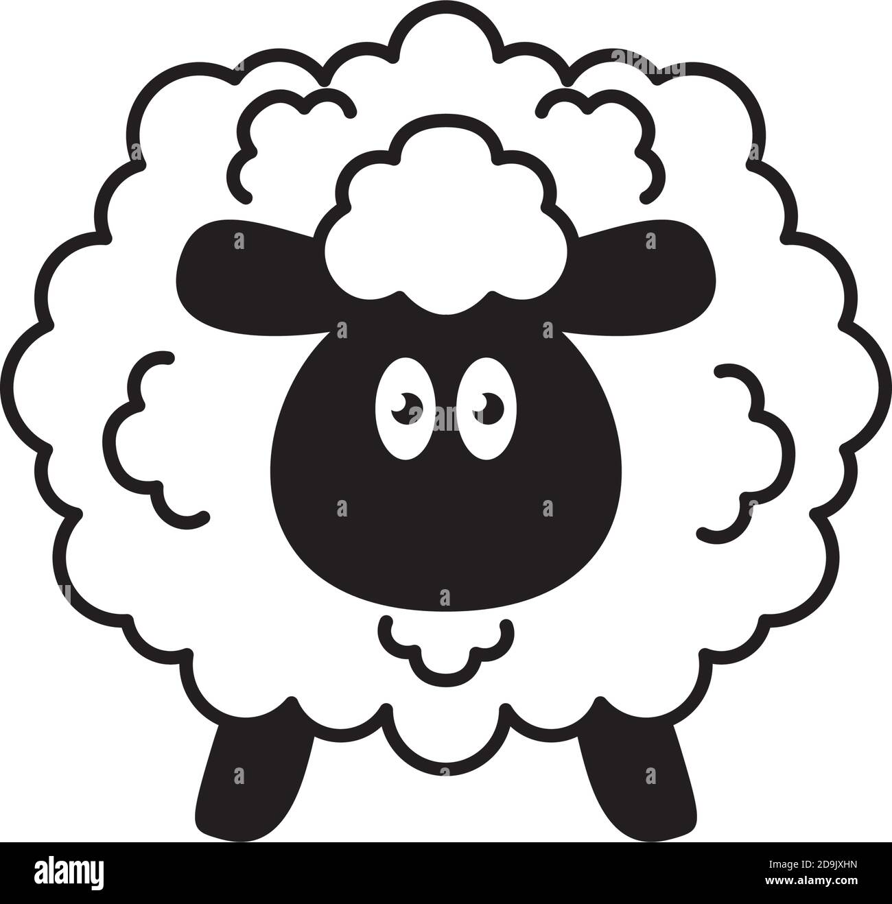 Sheep icon design template vector isolated illustration Stock Vector ...