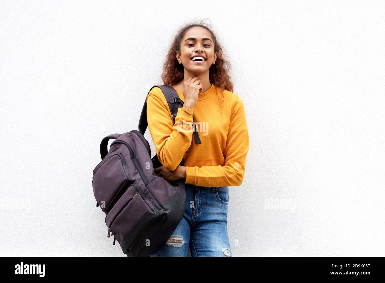 Indian student white female hi-res stock photography and images - Alamy