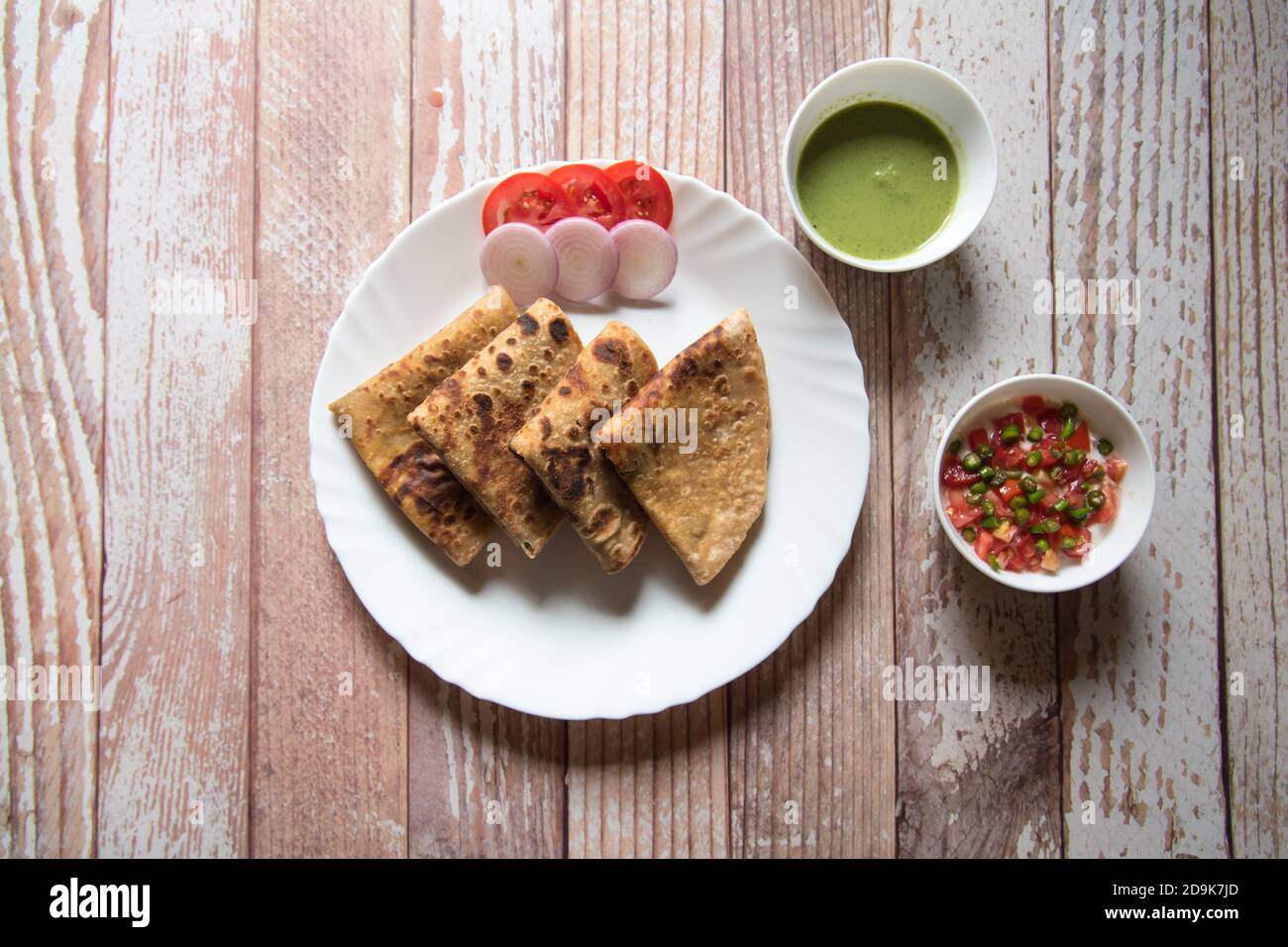 Indian chapati breakfast hires stock photography and images Alamy