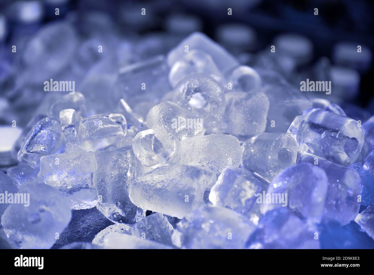 Real ice close up background. Ice for cooling food and drinks Stock ...