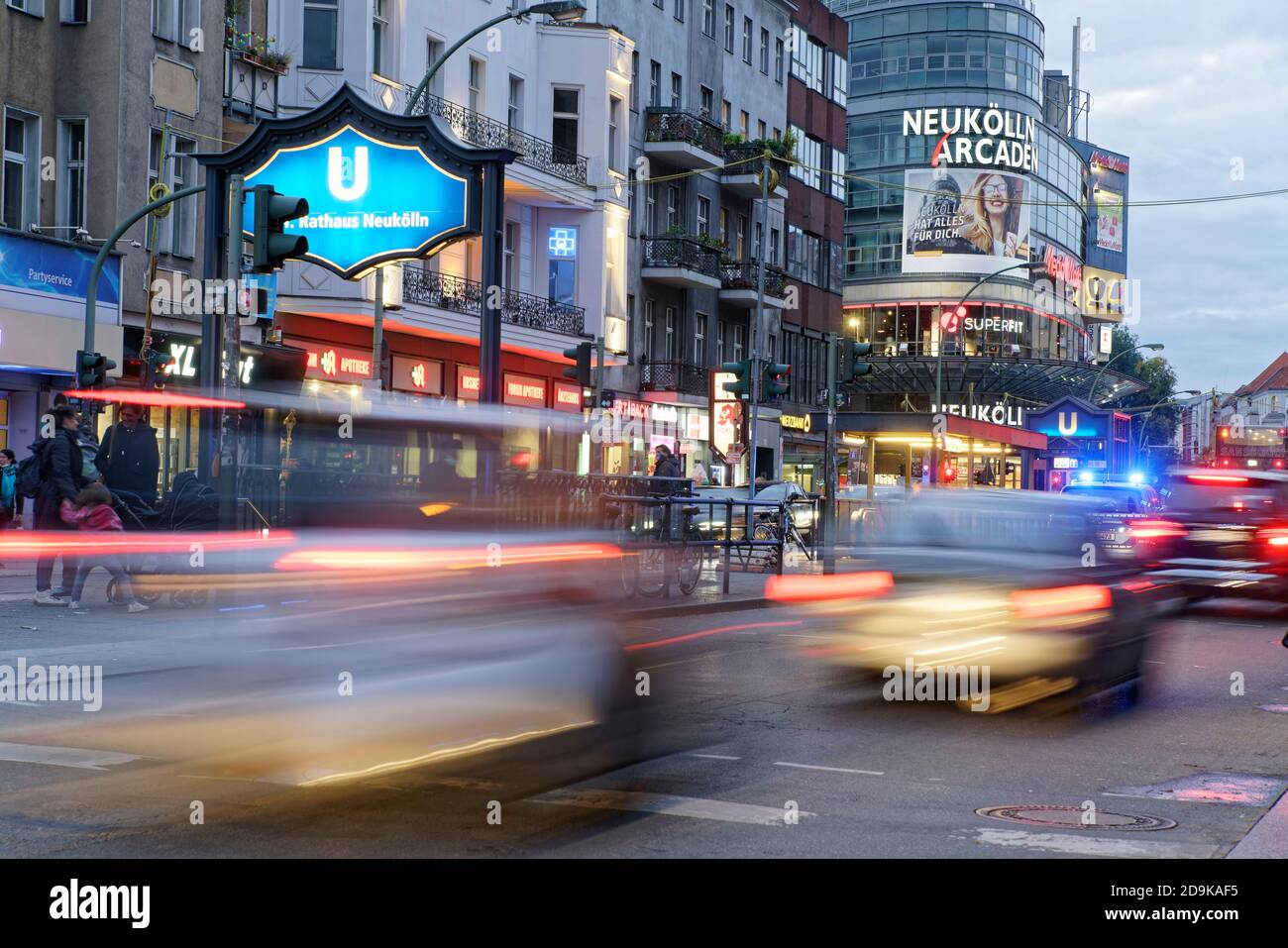 U-Bahn Rathaus Neukölln, Karl-Marx-Strasse, Neukölln, Berlin Stock Photo -  Alamy