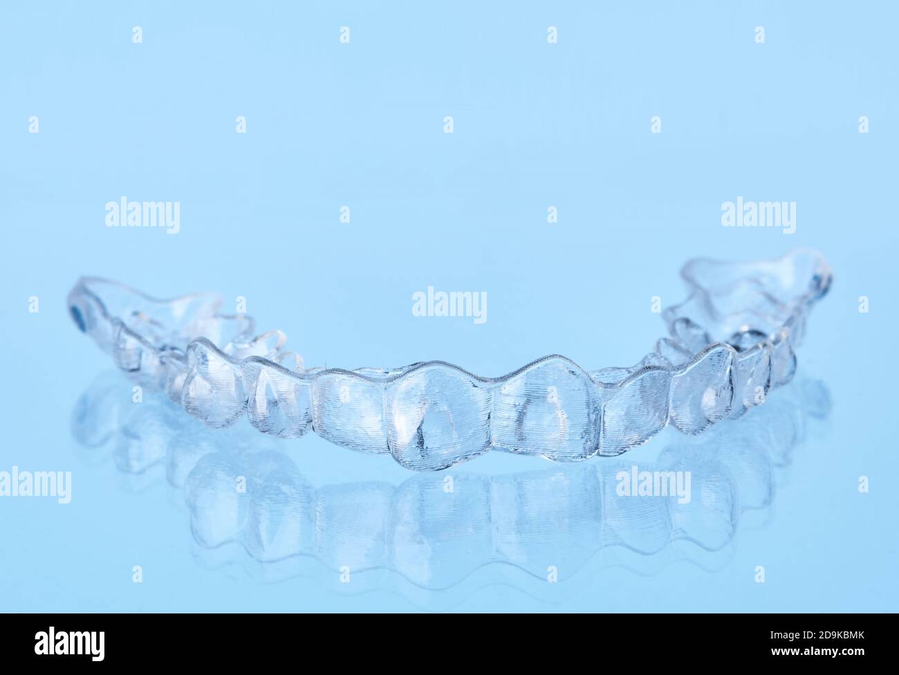 Invisible dental teeth bracket tooth aligners. Invisalign braces