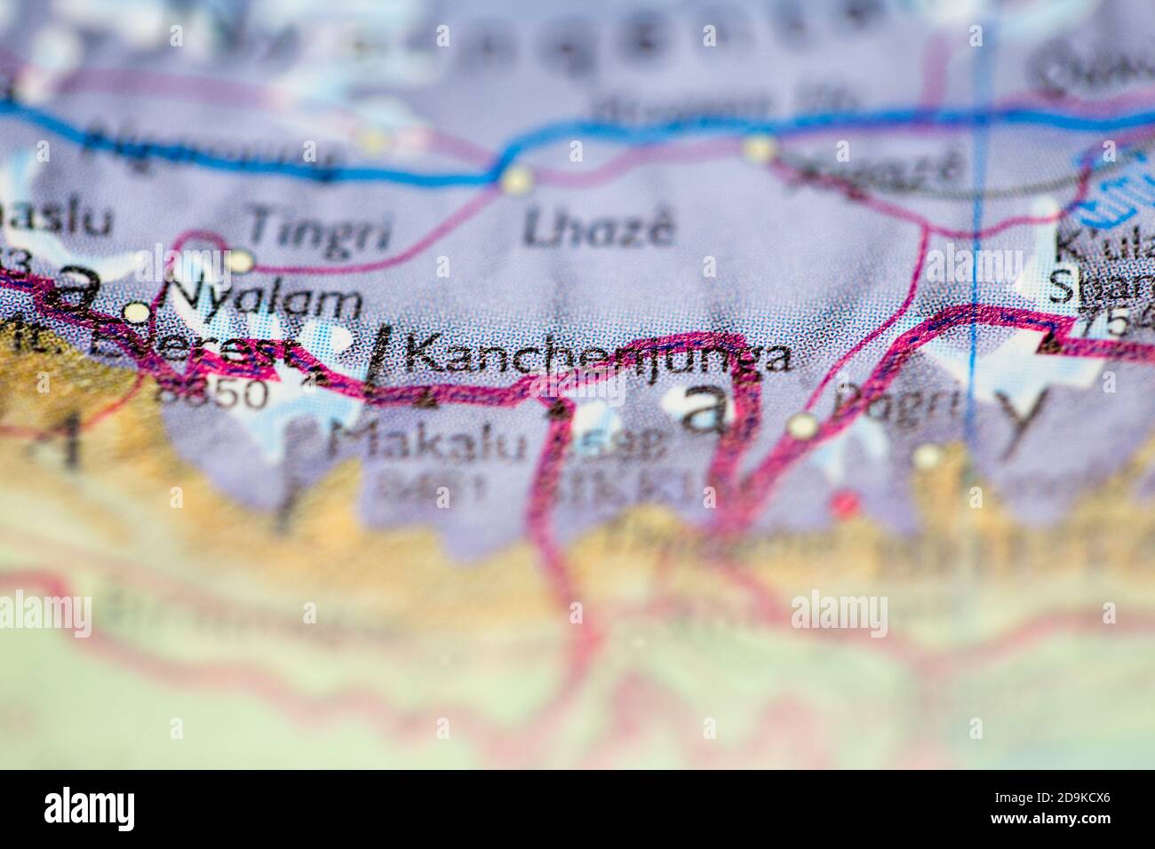 Kanchenjunga Location Kanchenjunga Location
