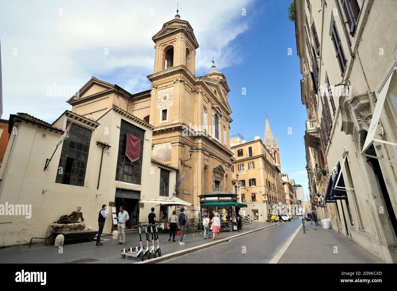 Rome city centre italy center street hi-res stock photography and images -  Alamy