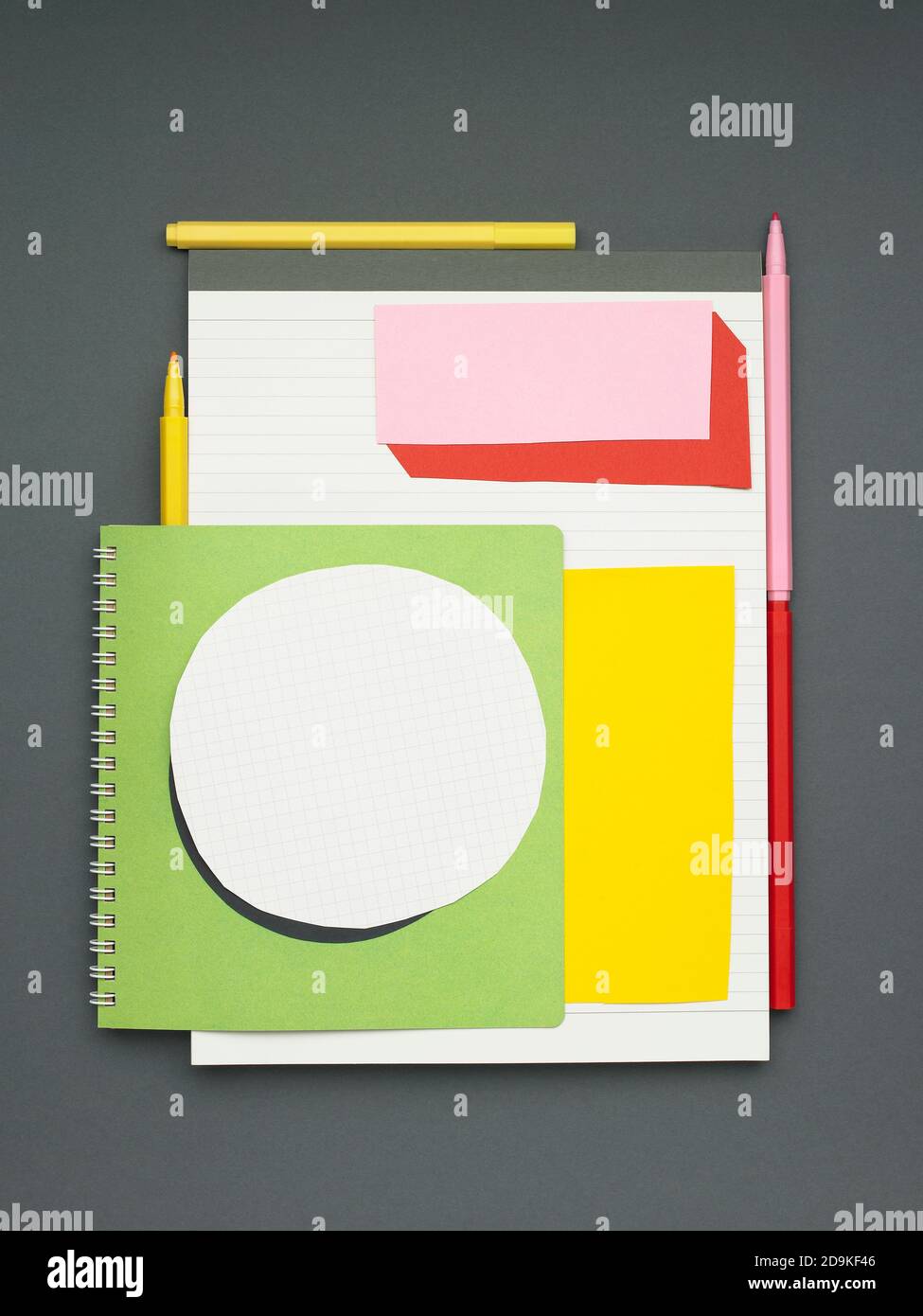 Blank Notebooks and Writing Pads Stock Photo Alamy