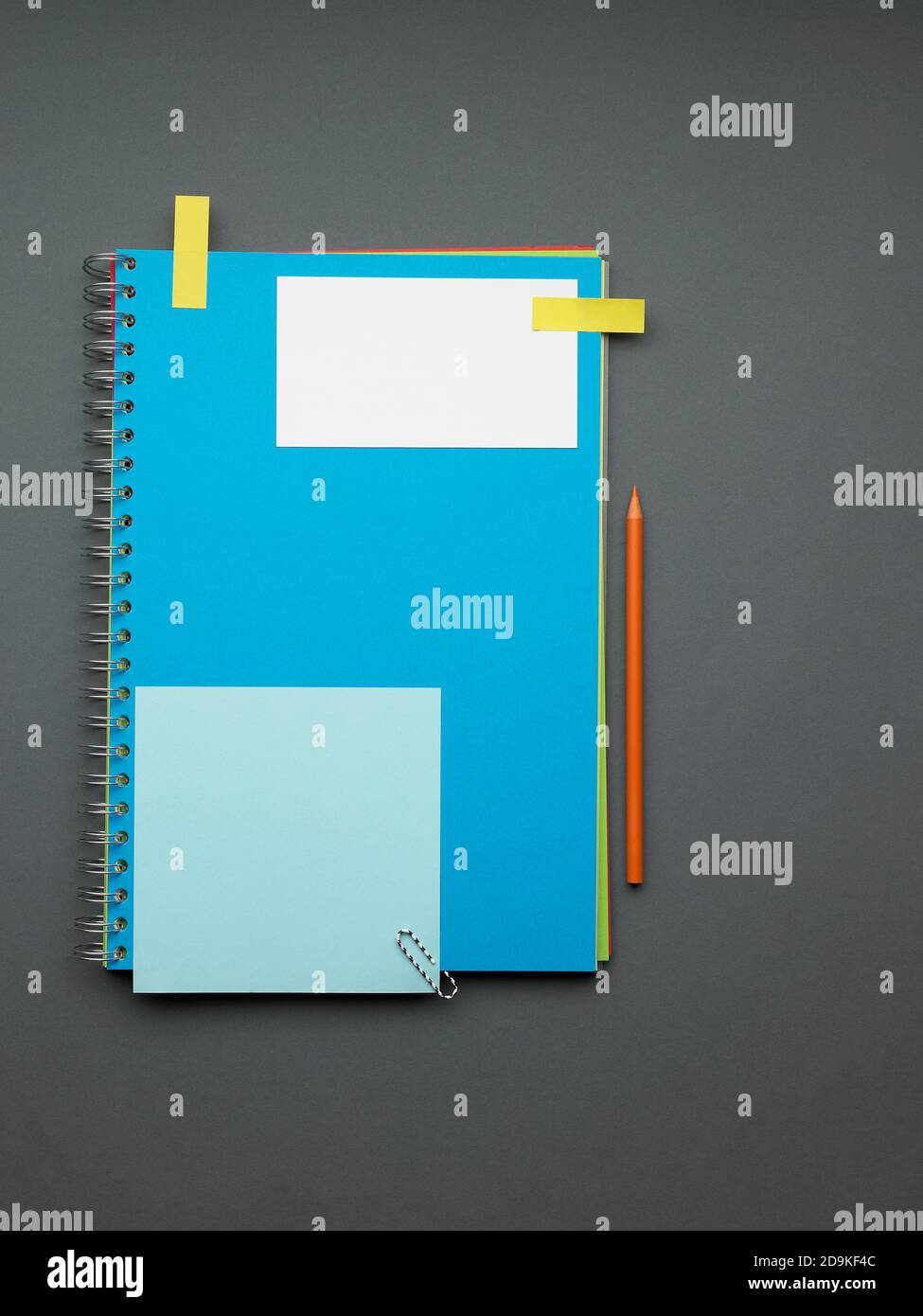 Blank Notebooks and Writing Pads Stock Photo Alamy