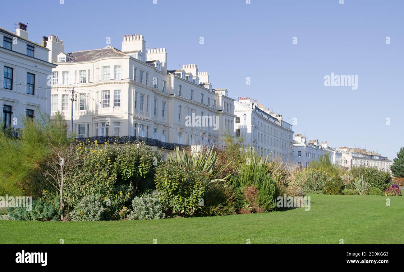 The Crescent Filey Stock Photo Alamy