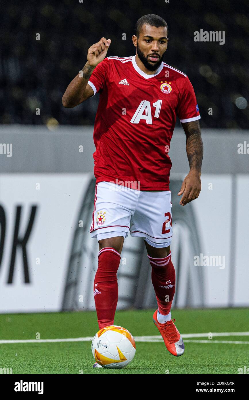 Jerome Sinclair of ZSKA Sofia in action during the UEFA Europa League Group  A stage match between BSC Young Boys and CSKA-Sofia at Stade de Suisse, Wa  Stock Photo - Alamy