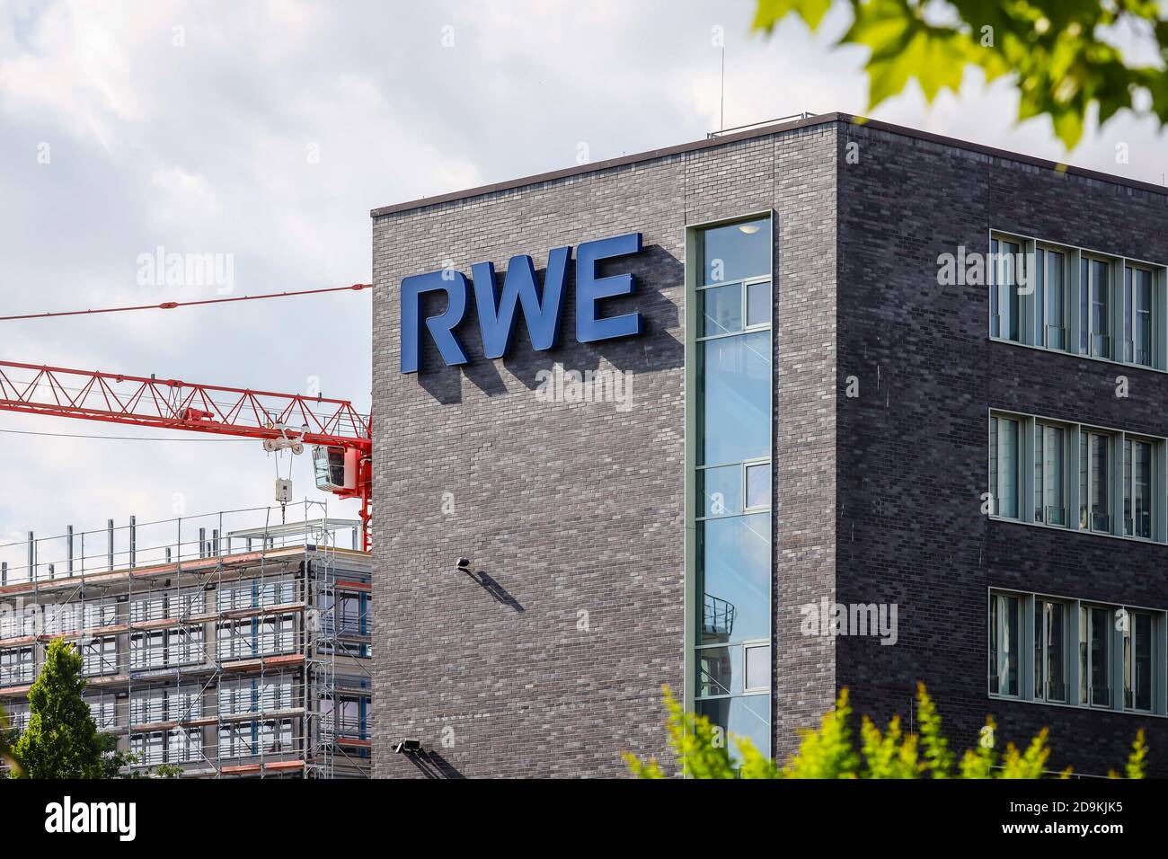 RWE headquarters, new campus in Altenessen, Essen, Ruhr area, North Rhine-Westphalia, Germany Stock Photo