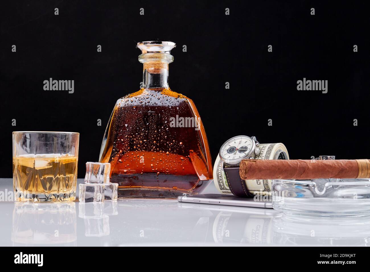 Composition of attributes of success Stock Photo - Alamy