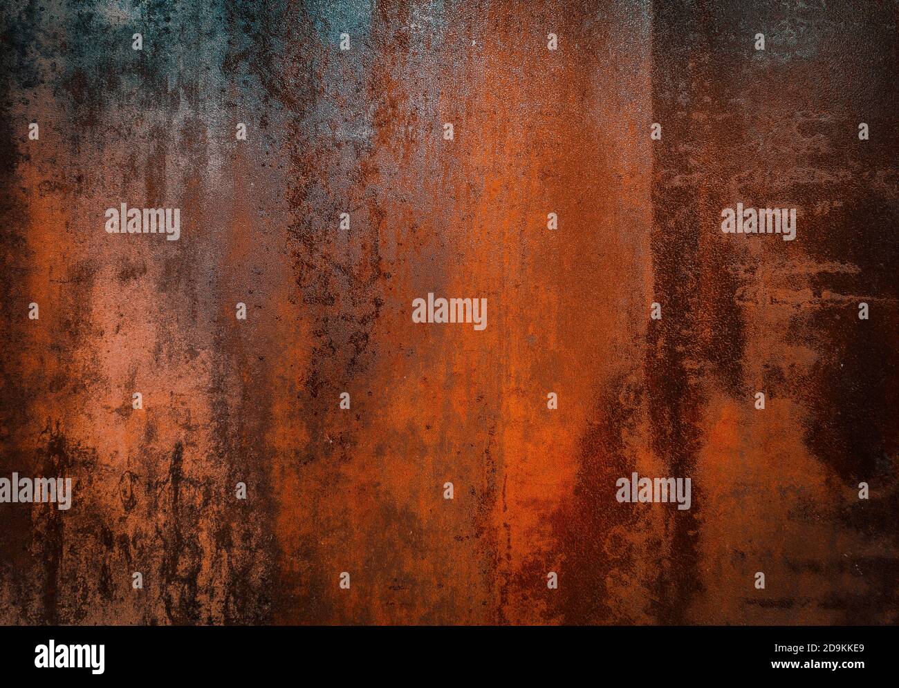 Rusty Grunge Surface Texture Background. Old Metal Iron Panel Stock ...