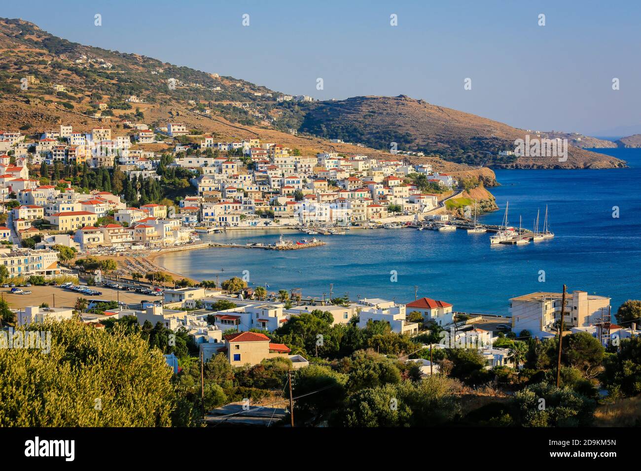 Andros greece batsi hi-res stock photography and images - Alamy