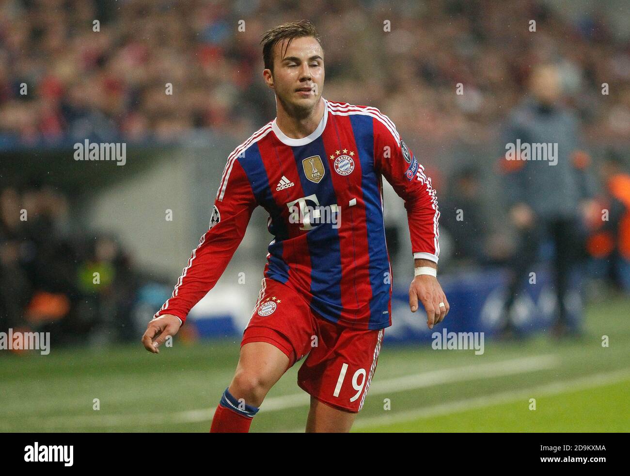 Mario Götze of Bayern Munich during the Champion League 2014 - 2015 ...