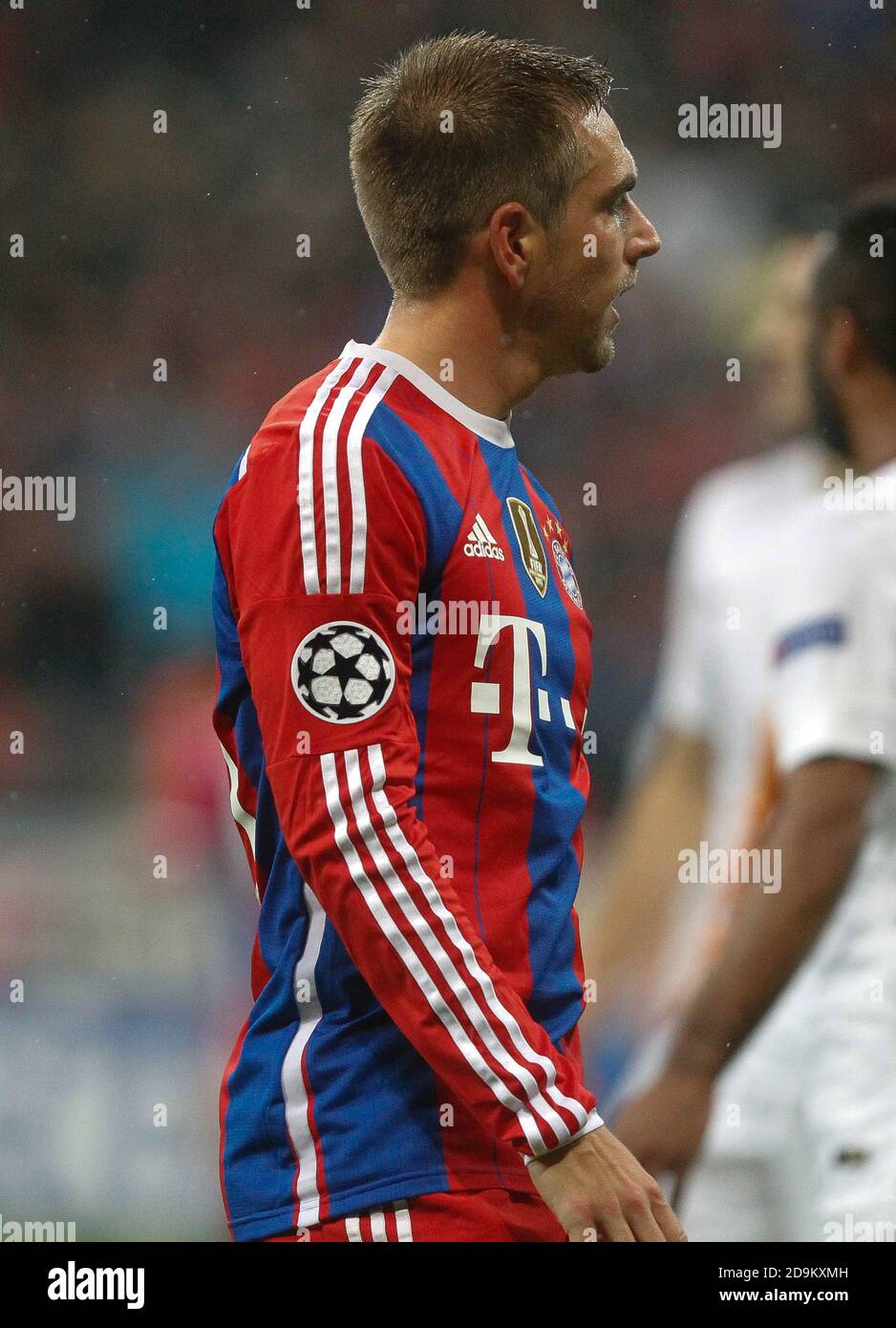 Philipp Lahm of Bayern Munich during the Champion League 2014 - 2015 Bayern  Munich - AS Roma ,Allianz Arena on November 05 2014 in Munich ,Germany-  Photo Laurent Lairys/ DPPI Stock Photo - Alamy