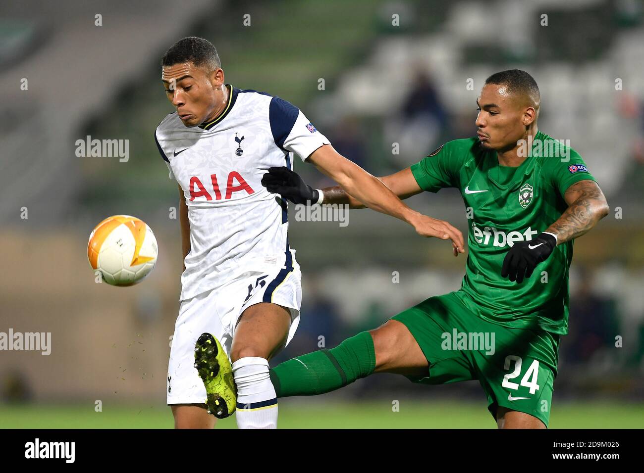 Tottenham Hotspur vs. Ludogorets Razgrad 2020: Europa League match