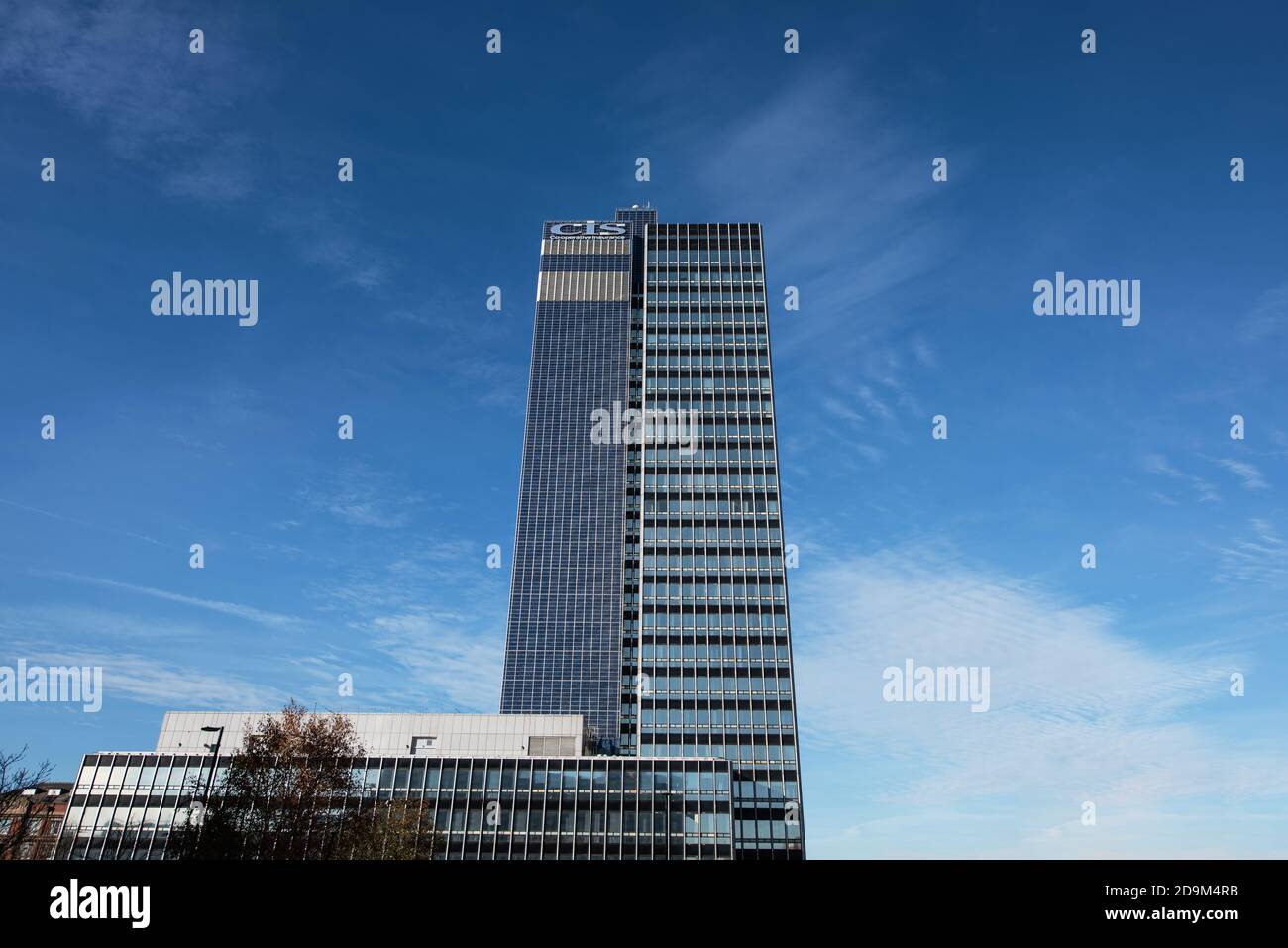 CIS Tower. Miller Street, Manchester, UK. Stock Photo