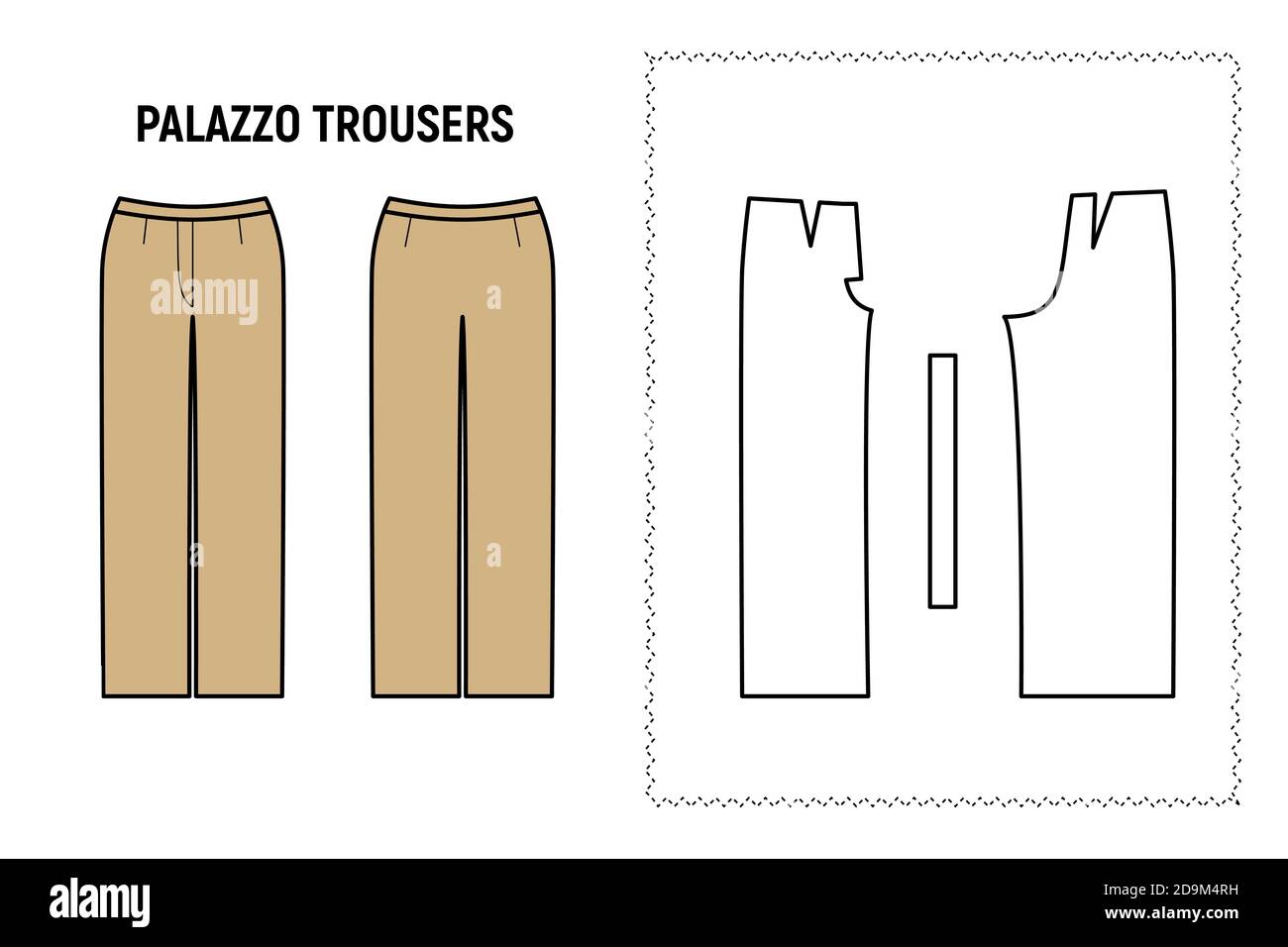 Learn How to Draft the Basic Pants Pattern - The Shapes of Fabric