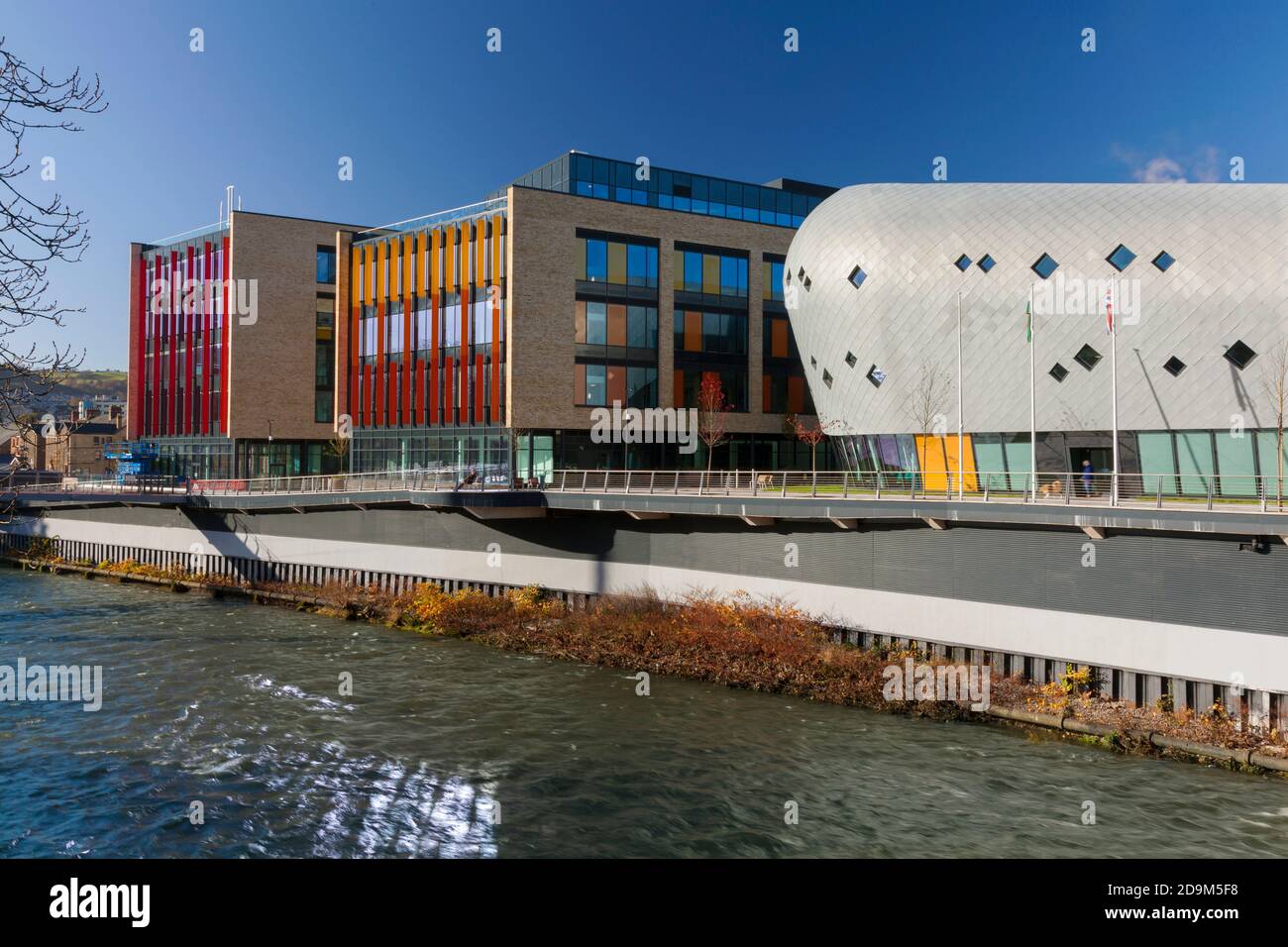 New Taff Development Buildings, Pontypridd, Rhondda Cynon Taff, Wales
