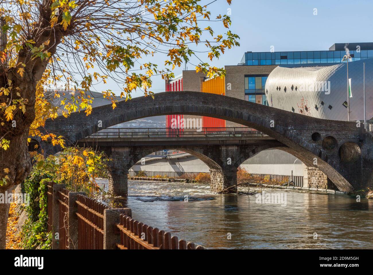 The Old Bridge, Pontypridd, Rhondda Cynon Taff, South Wales, UK Stock Photo Alamy
