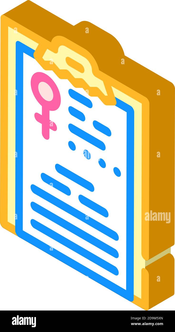 medical card isometric icon vector illustration sign Stock Vector Image ...