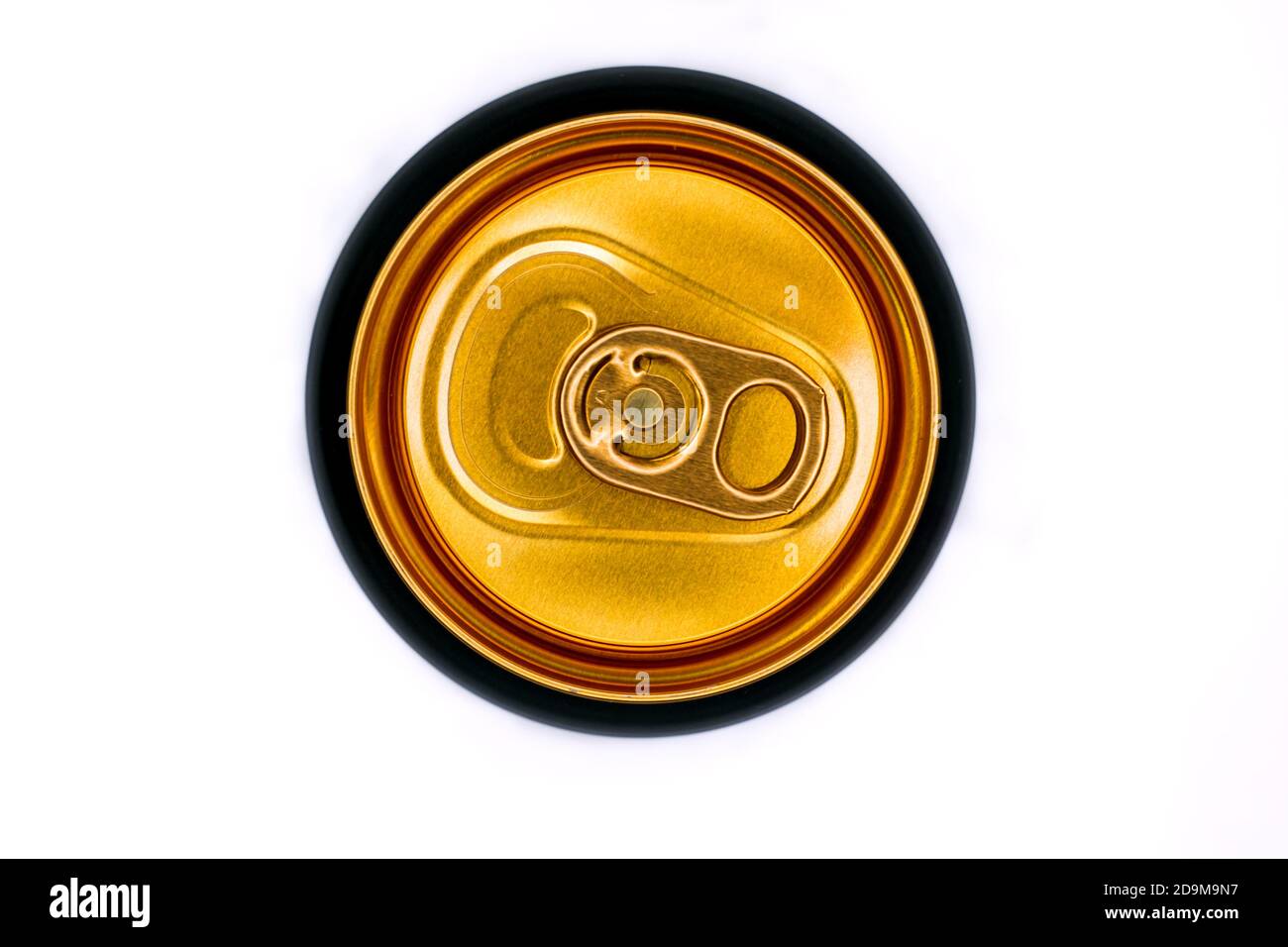 beer can on white background Stock Photo - Alamy