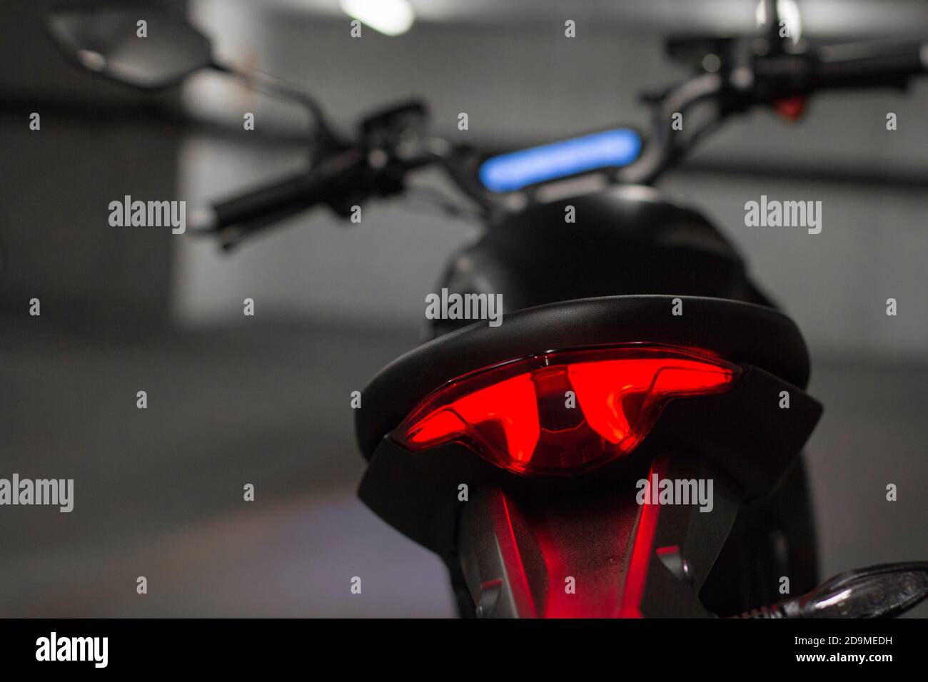 Electric motorcycle in a practical test Stock Photo - Alamy - Electric Motorcycle Test Ride Test Ride City Test
