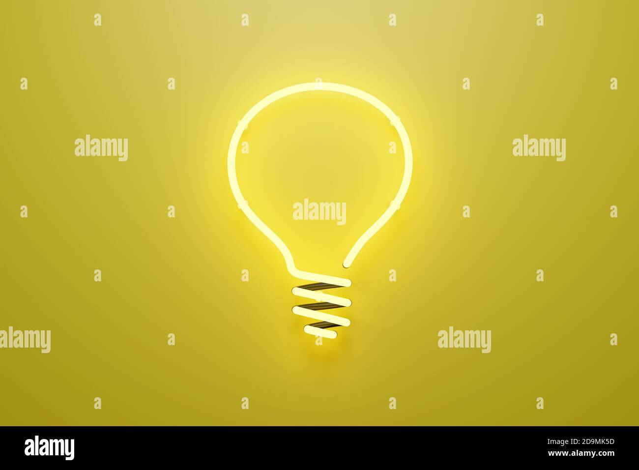 Neon yellow light bulb deals